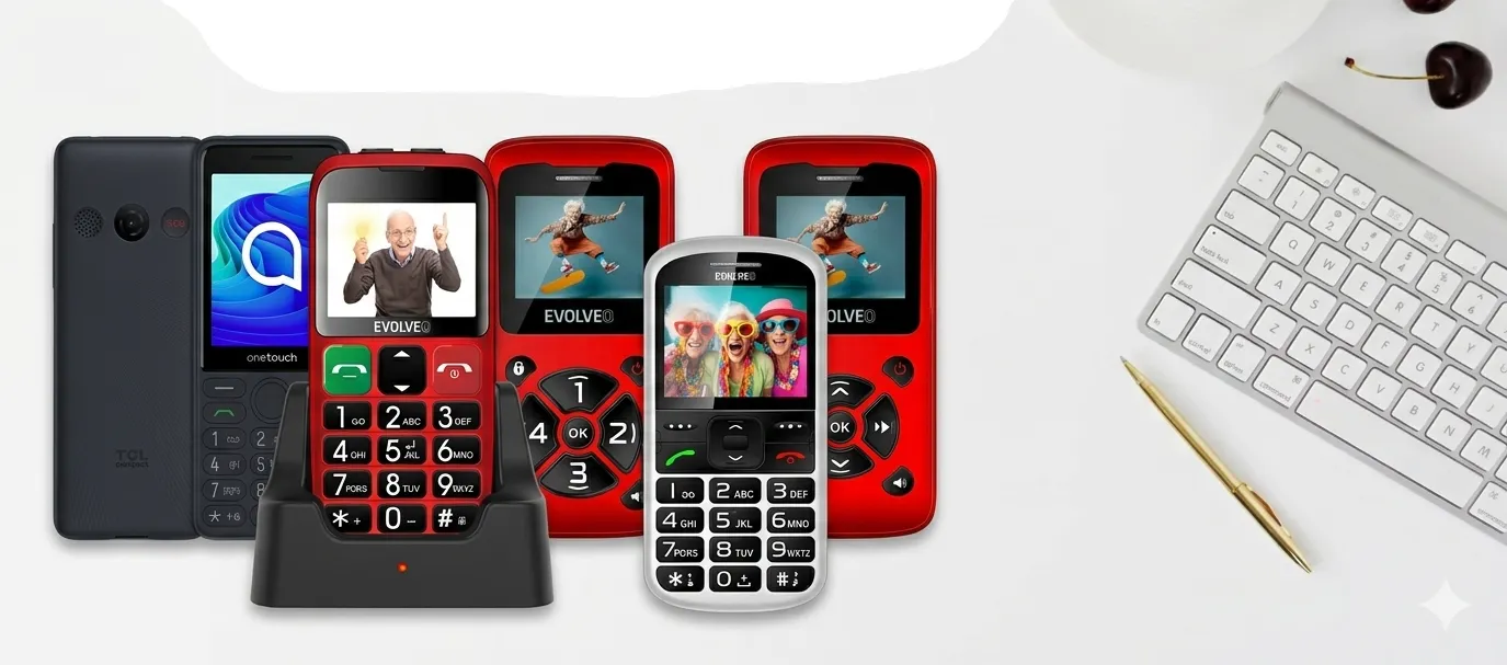 Nyomógombos alaptelefon időseknek