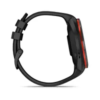 Garmin 010-02746-12 Approach S70 47mm AMOLED kijelző fekete kerámiakeret fekete szilikon szíj #5