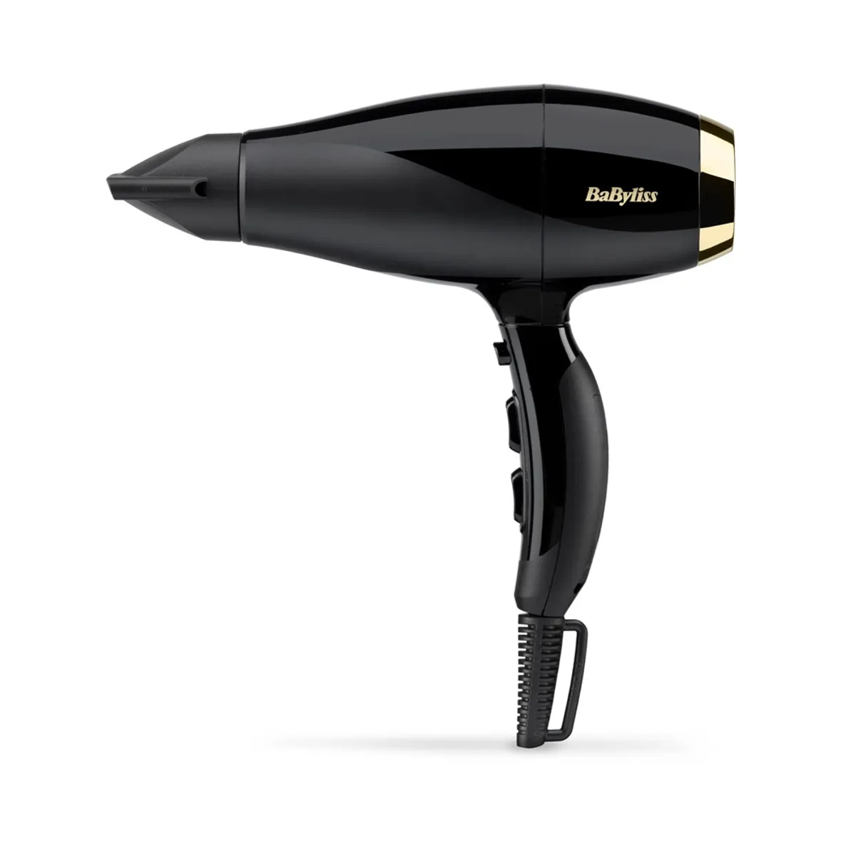 BaByliss 6714E hajszárító kerámia bevonat, ionos, 2300 W, 2 fokozat, 3 hőfok, cool shot, koncentrátor, 75 mm, 2,8 m, Olaszország #1