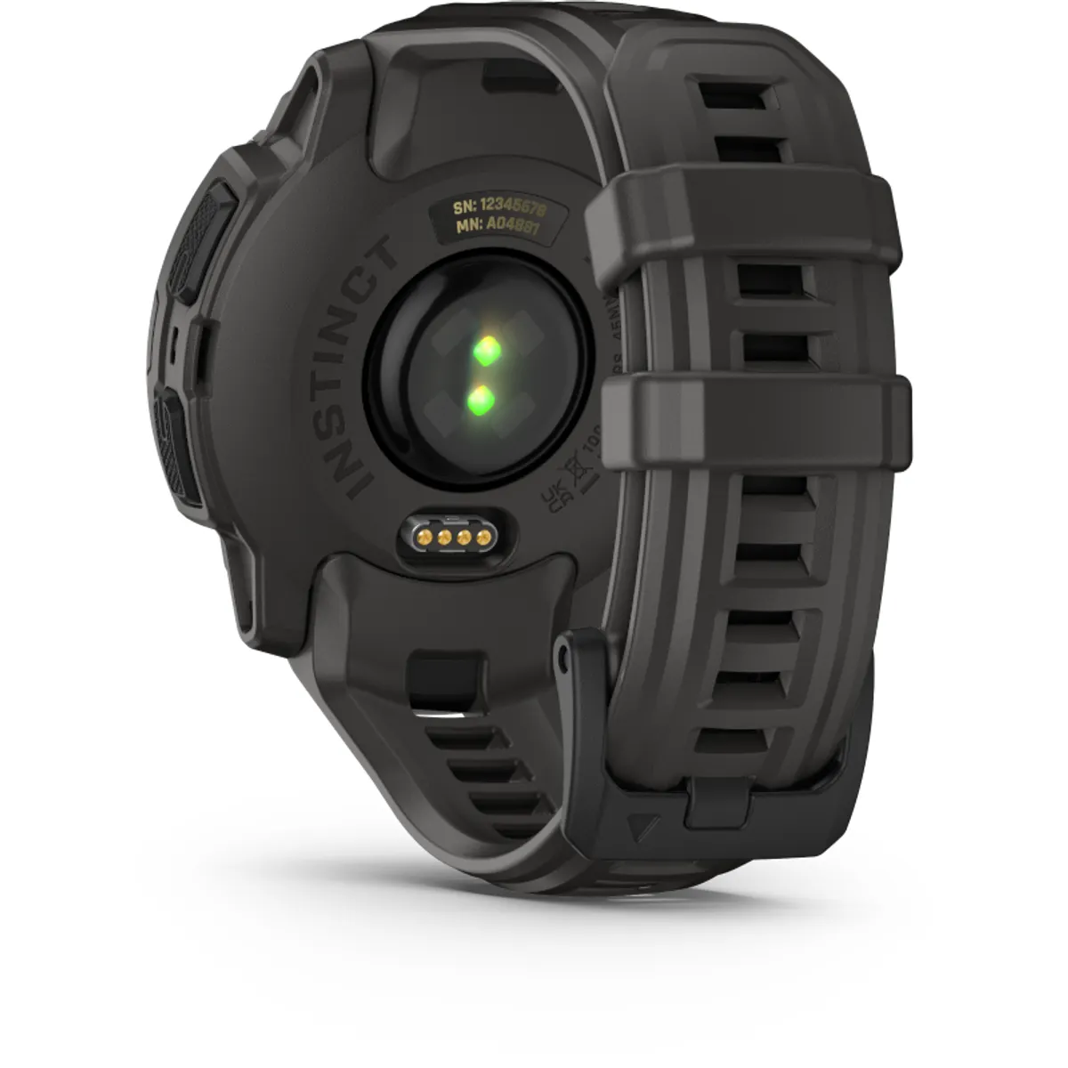 Garmin 010-02933-00 Instinct E 45mm MIP GPS fekete sötétszürke szíj #5