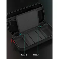 IPEGA PG-SW099 hordtáska 10000mAh beépített akkumulátor USB-C és USB-A töltési portok kompatibilis Nintendo Switch és Steam Deck #10