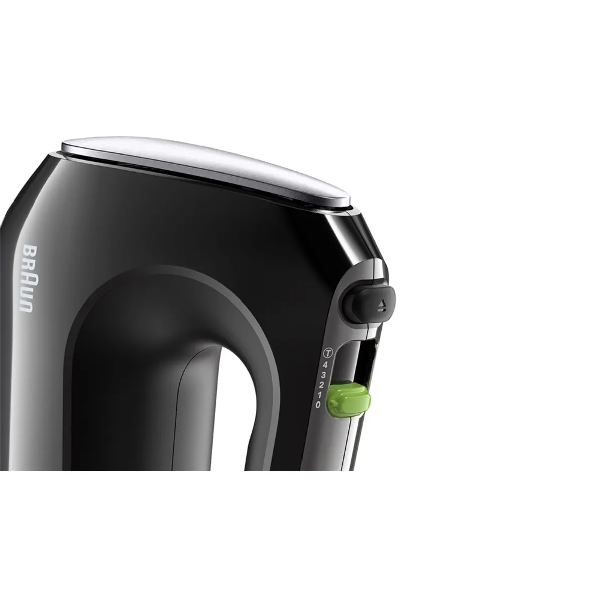 Braun HM2110BK kézi mixer 500 W 4 sebesség turbo dagasztóhorgok habverő 1,25 m vezeték fekete #2