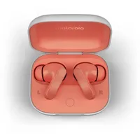 Motorola PG38C05750 fejhallgató Bluetooth 5.3 aktív zajszűrés USB-C tok érintős kijelző Beépített mikrofon Dolby Atmos Korall