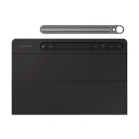 Samsung EF-DX720BBEGGB oldalt nyíló billentyűzettok kompat Galaxy Tab S9, S9 FE, S10 FE, S10 Lite, 65 billentyű, érintőpad, Pogo Pin, fedőlap, fekete, 11" #7