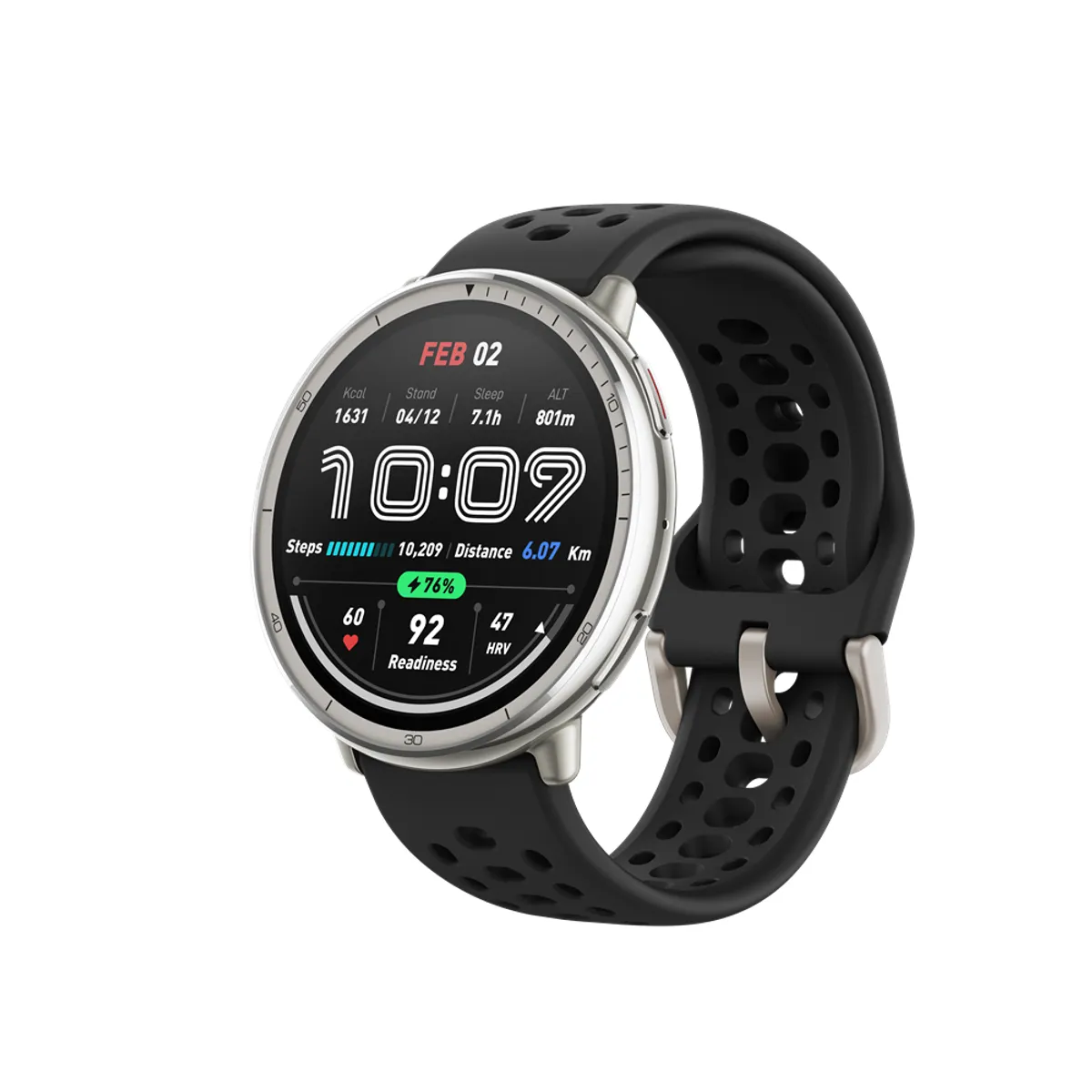 Amazfit W2437GL7N okosóra 1,32" AMOLED kijelző, GPS, BT 5.2, 50 m vízállóság, 164 sport mód #4