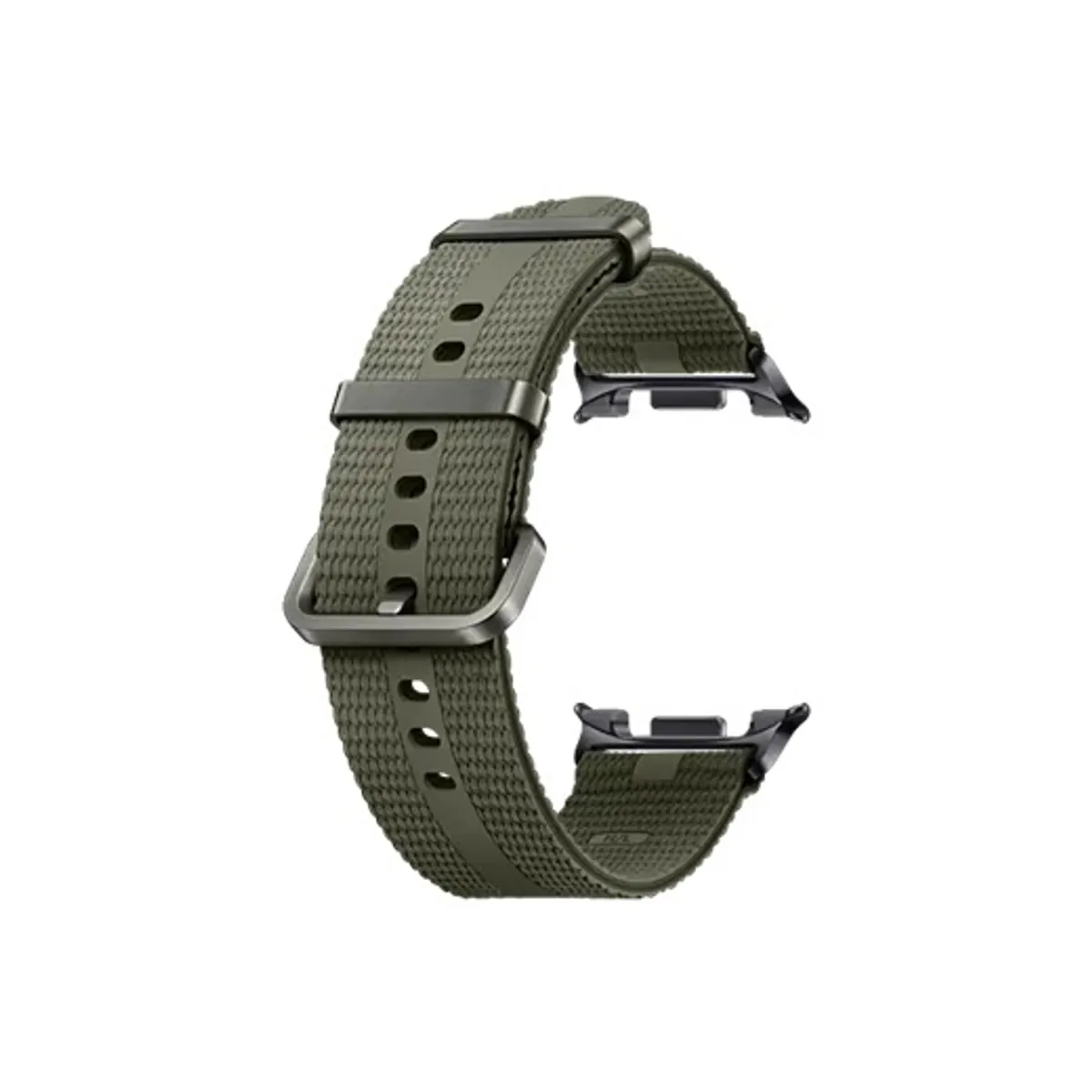 Samsung ET-SOL33LGEGEU Zöld nejlon és textil zenekar M-L méret Galaxy Watch8 és Watch8 Classic kompatibilis #1
