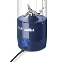 Nutribullet NBP003NBL sport turmixgép Tritán edény 0,475 L kék pulzus funkció rozsdamentes penge BPA-mentes mosogatógépben tisztítható #3