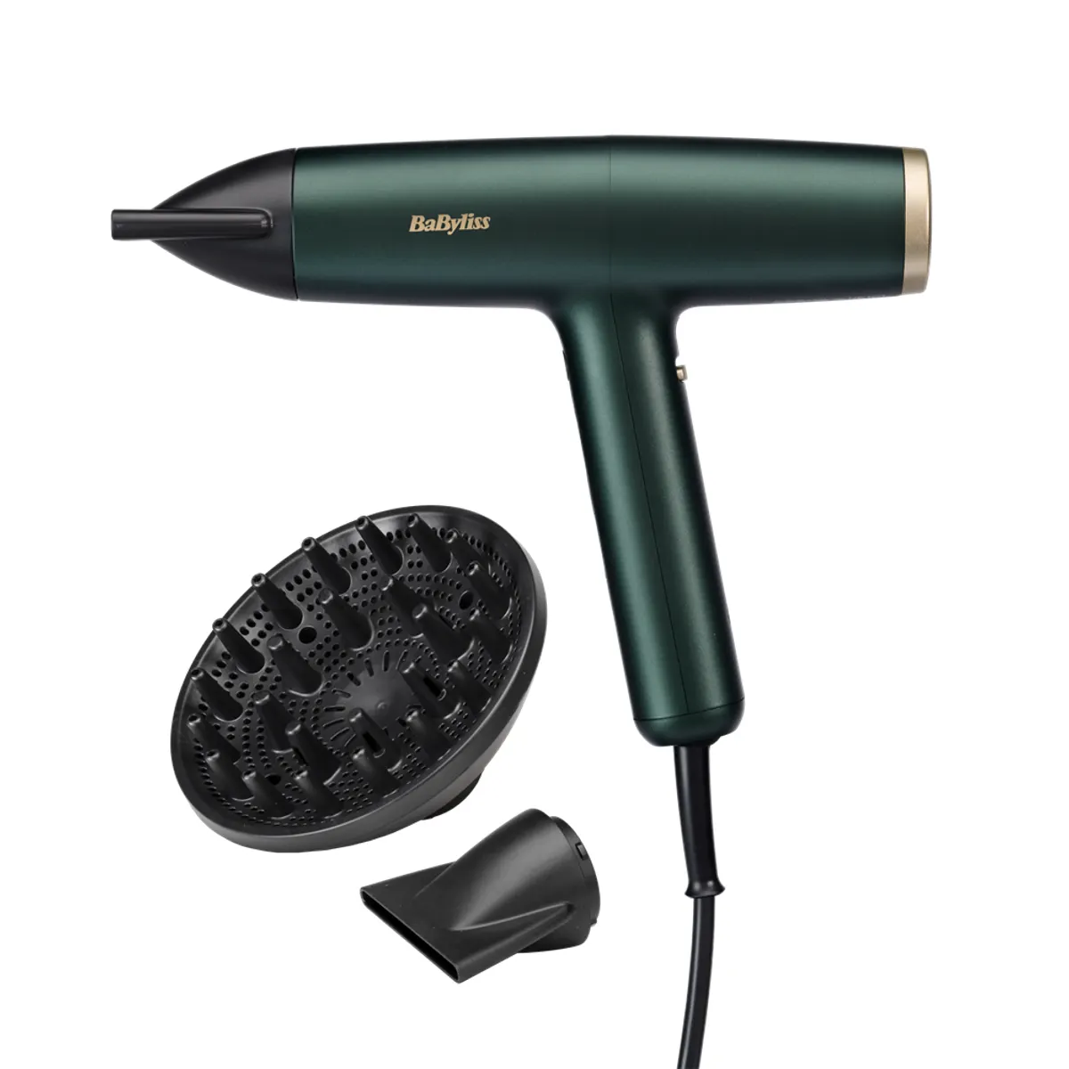BaByliss D6555DE hajszárító 1700 W 3 fokozat 4 hőmérséklet ionos diffúzor koncentrátor kerámia bevonat #1