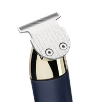 BaByliss T992E X-Metal Series szakállvágó kék fém markolat japán acél pengék 5 óra vezeték nélküli használat #4