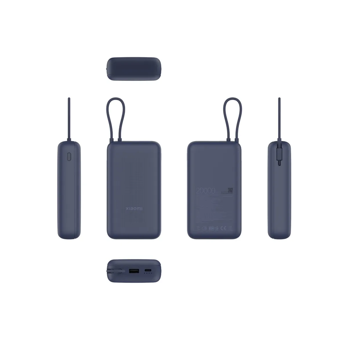 Xiaomi BHR8975GL 20000mAh power bank 33W integrált kábel 3 kimenet #2