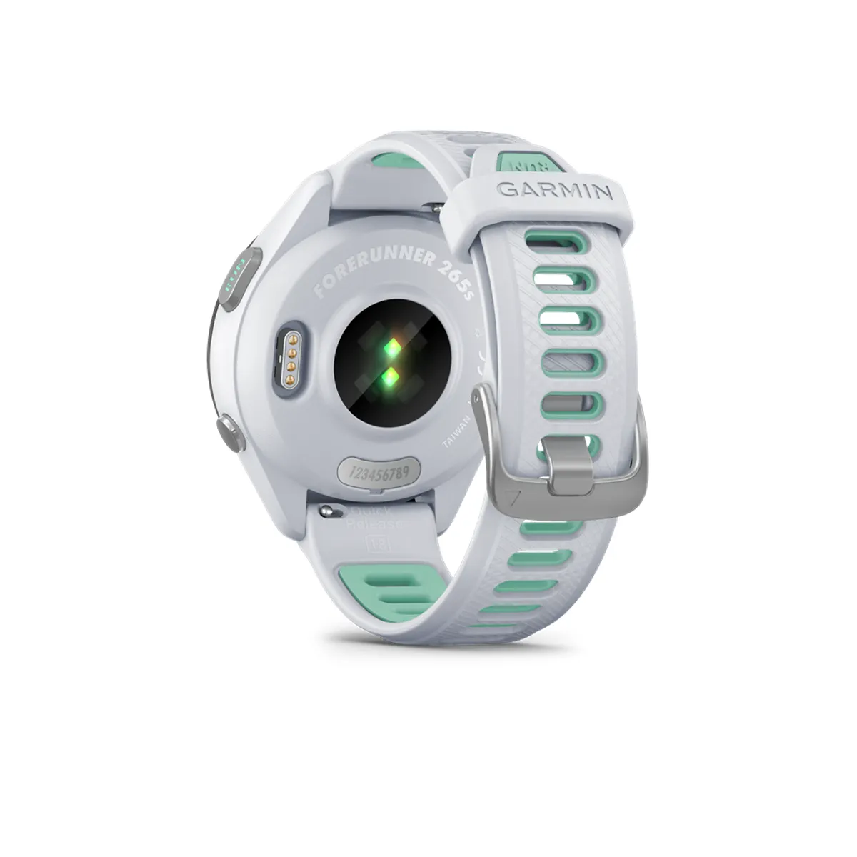 GARMIN 010-02810-14 sportóra Zöldeskék;Fehér szíj 42mm AMOLED 1,1" GPS GLONASS Bluetooth Wi-Fi 8 GB pulzusmérő Véroxigénszint mérő alvásfigyelés 5 ATM #4