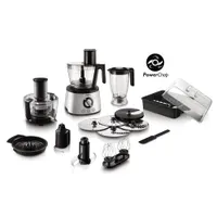 Philips HR7778/00 Konyhai robotgép 3,4 L szürke 1,2 m 1300 W 20-23 000 RPM 32 funkciók 12 sebesség #3