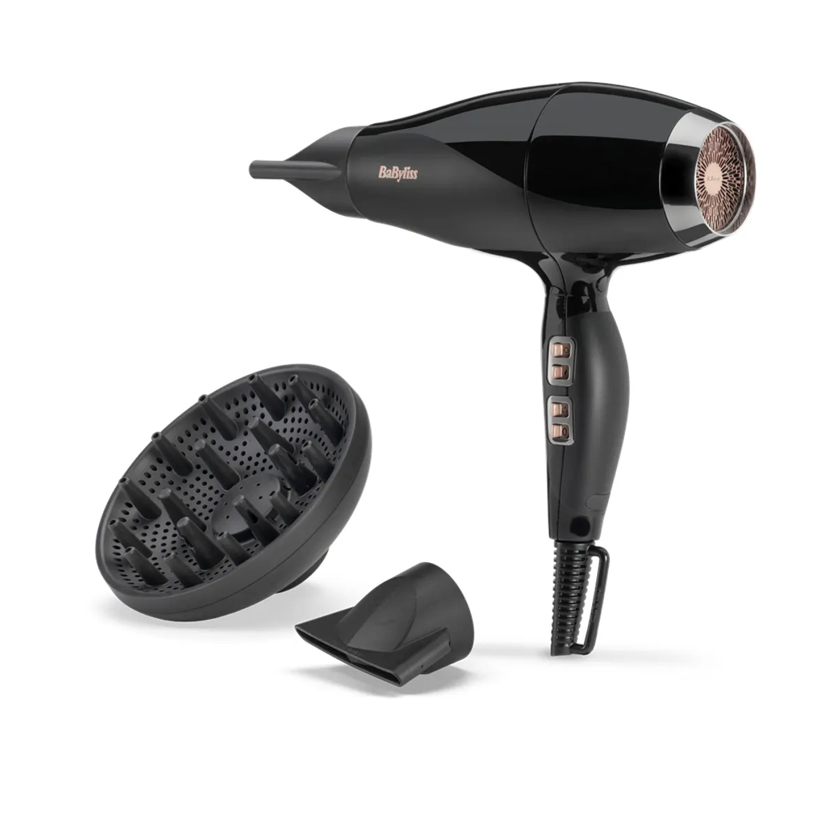 BaByliss 6716DE Air Power Pro Ionos hajszárító 2300W AC motor Ion funkció 2 sebesség 3 hőmérséklet #4