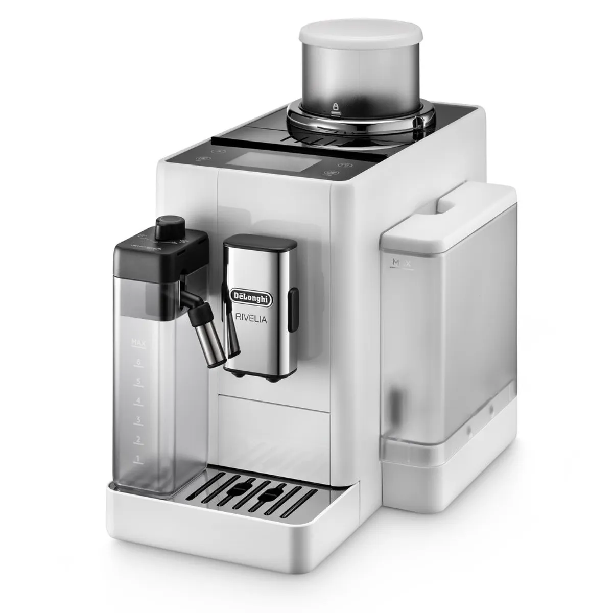DeLonghi EXAM440.55.W teljesen automata eszpresszó kávéfőző beépített tejhabosító TFT kijelző 1,4 L víztartály 250 g kávébab kapacitás 19 bar #2