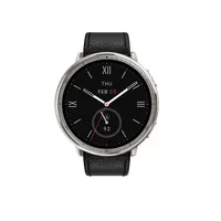 Amazfit W2433EU1N okosóra NFC 1,32" AMOLED; BLE 5.2; 20 mm szíj; fekete; ezüst csat; Zepp OS #1