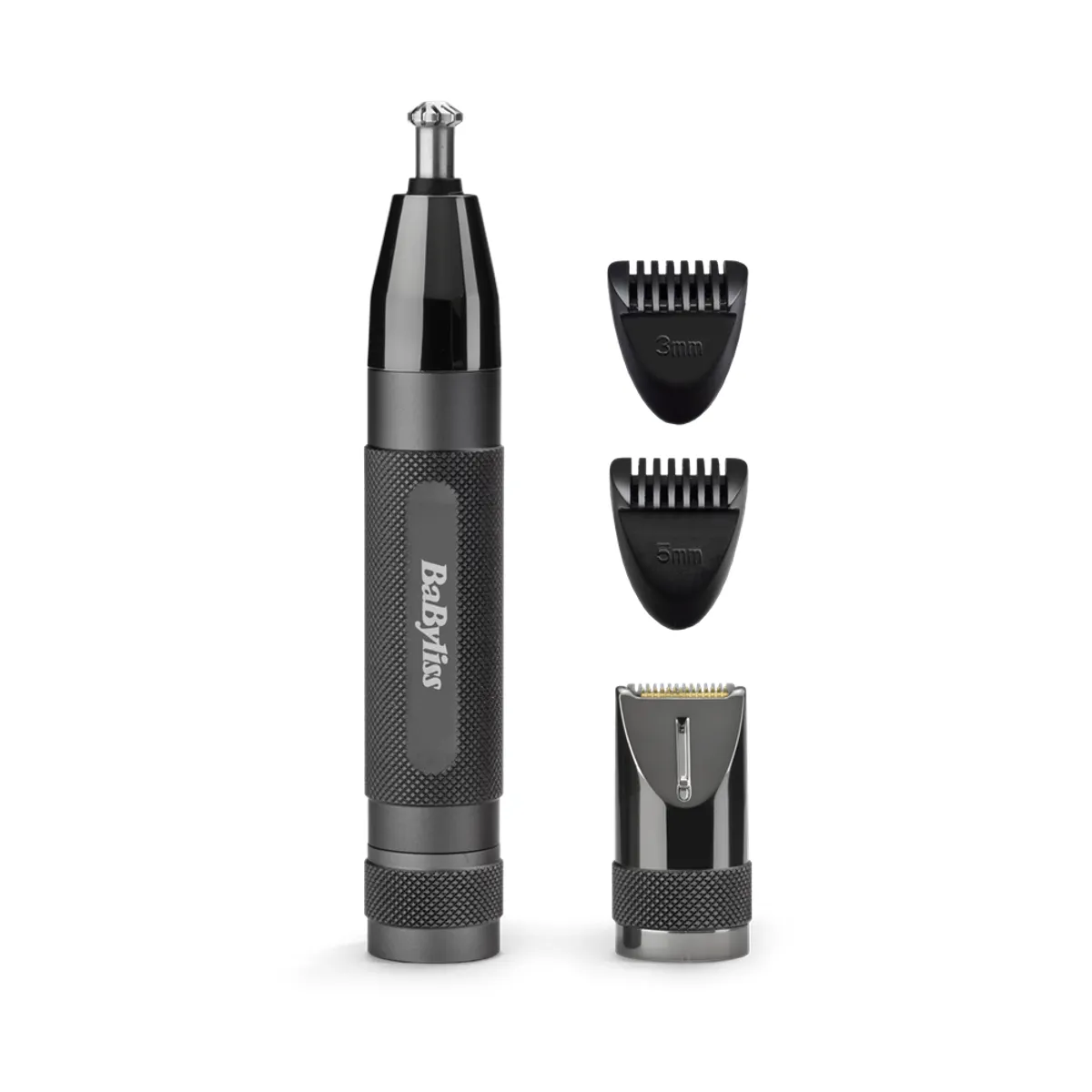 BaByliss E111E Fül-orr-szemöldök trimmelő AA elem, fém ház, fekete, hordtáska #1