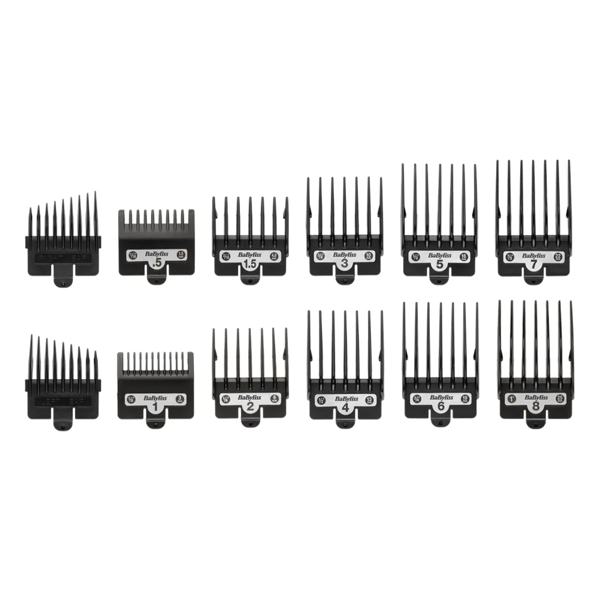 BaByliss E992E hajvágó beépített akkumulátor 180 perc 10 hosszfokozat 0,8-25 mm 12 tartozék hordtáska töltésjelző 3 ó #8