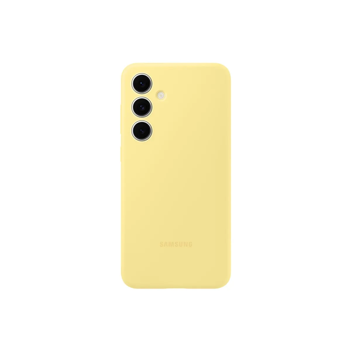 Samsung EF-PS721CYEGWW Szilikon tok Galaxy S24 FE sárga #1