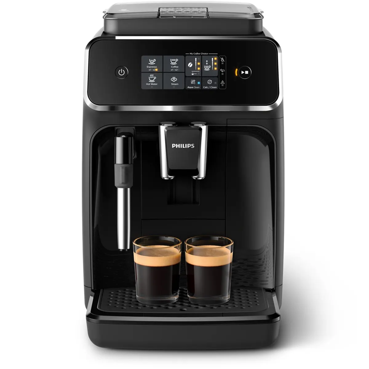 PHILIPS EP2225/10 Eszpresszó kávéfőző kerámia őrlő, beépített darálógép, tejhabosító, TFT kijelző, AquaClean, 1,8 L víztartály #2