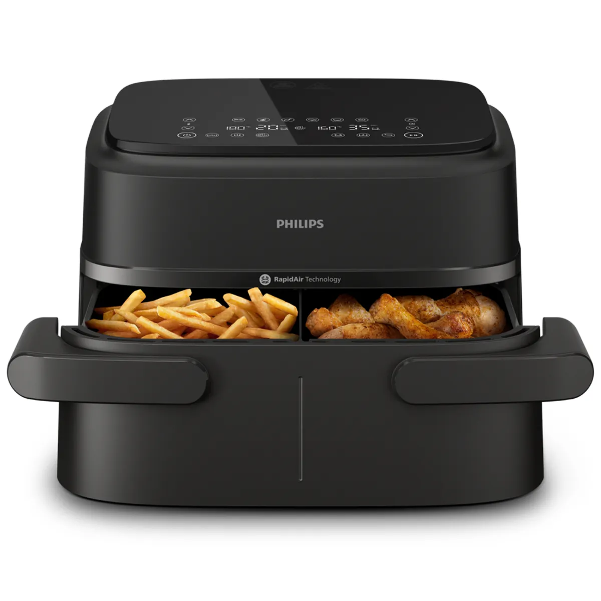 Philips NA150/00 forrólevegős sütő 7 l 200 °C led kijelző rapid air automatikus kikapcsolás #3