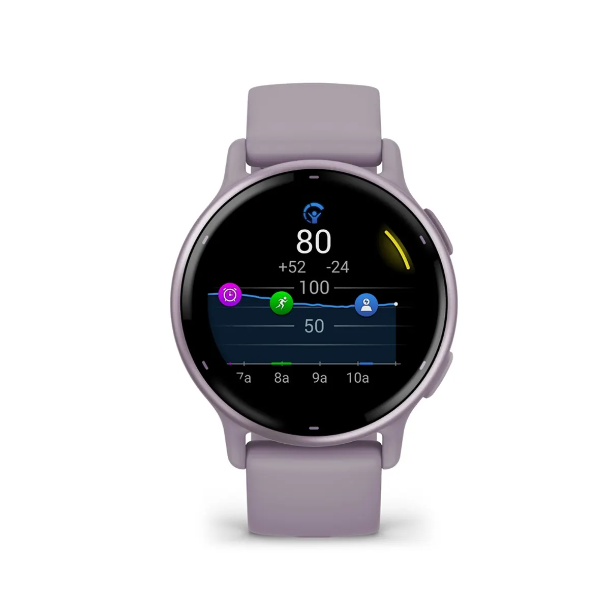 Garmin 010-02862-13 sportóra uniszex amoled 1.2" ibolya szíj #1