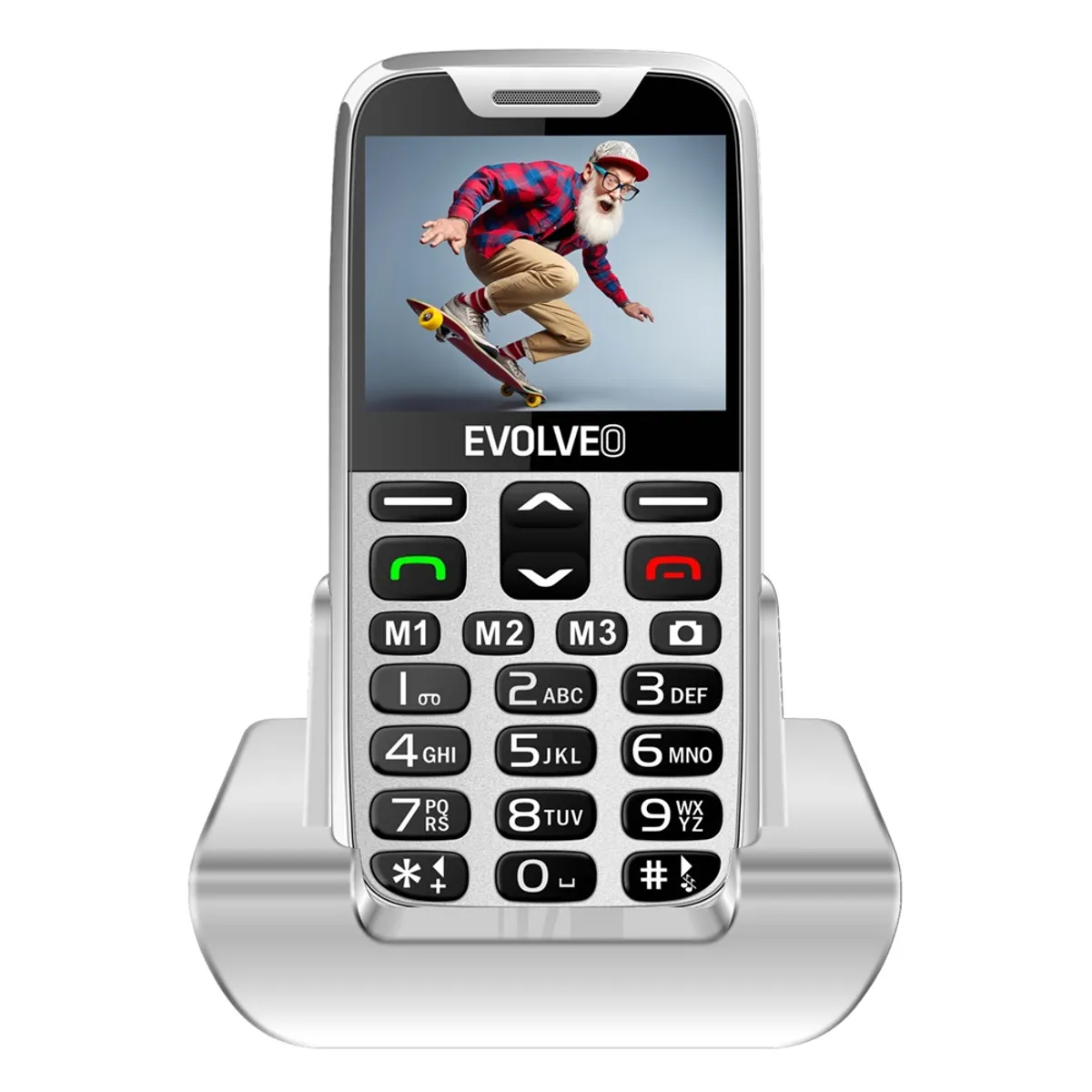 EVOLVEO SGM EP-601-XR-WH EasyPhone XR fehér 2.3" #1