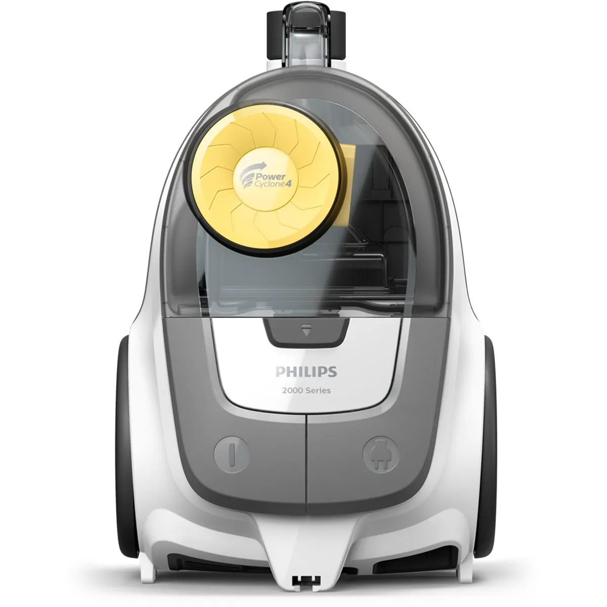PHILIPS XB2140/09 Henger alakú vákuum 850 W porzsák nélküli ciklon 6 m kábel konikus csatlakozás 8,8 m hatótáv 1,3 L száraz takarítás fehér #2