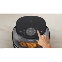 PHILIPS NA341/00 forrólevegős sütő 7,2 L Rapid Air 12 program érintős kijelző, digitális időzítő, automatikus kikapcsolás #4