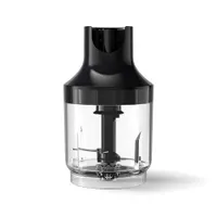 Philips HR2683/00 Merülő mixer ProMix 2 fokozat 15 000 RPM 1200 W mérőbögre habverő aprító szürke 1,2 m biszfenol A mentes #2
