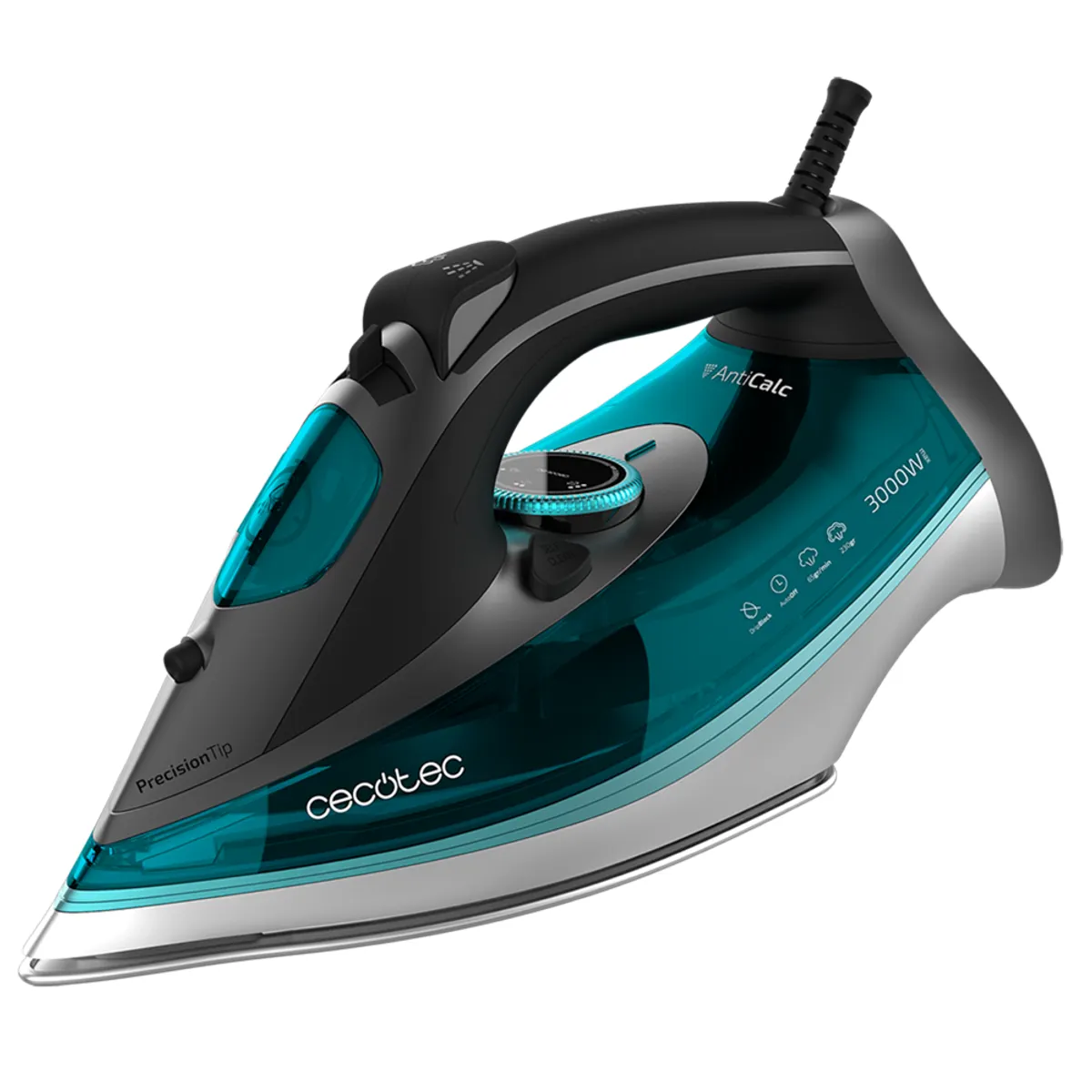CECOTEC 05523 Gőzölős vasaló 3000 W 65 g perc 230 g perc öntisztító automatikus kikapcsolás csepegésgátló gőzlövet spriccelés #1