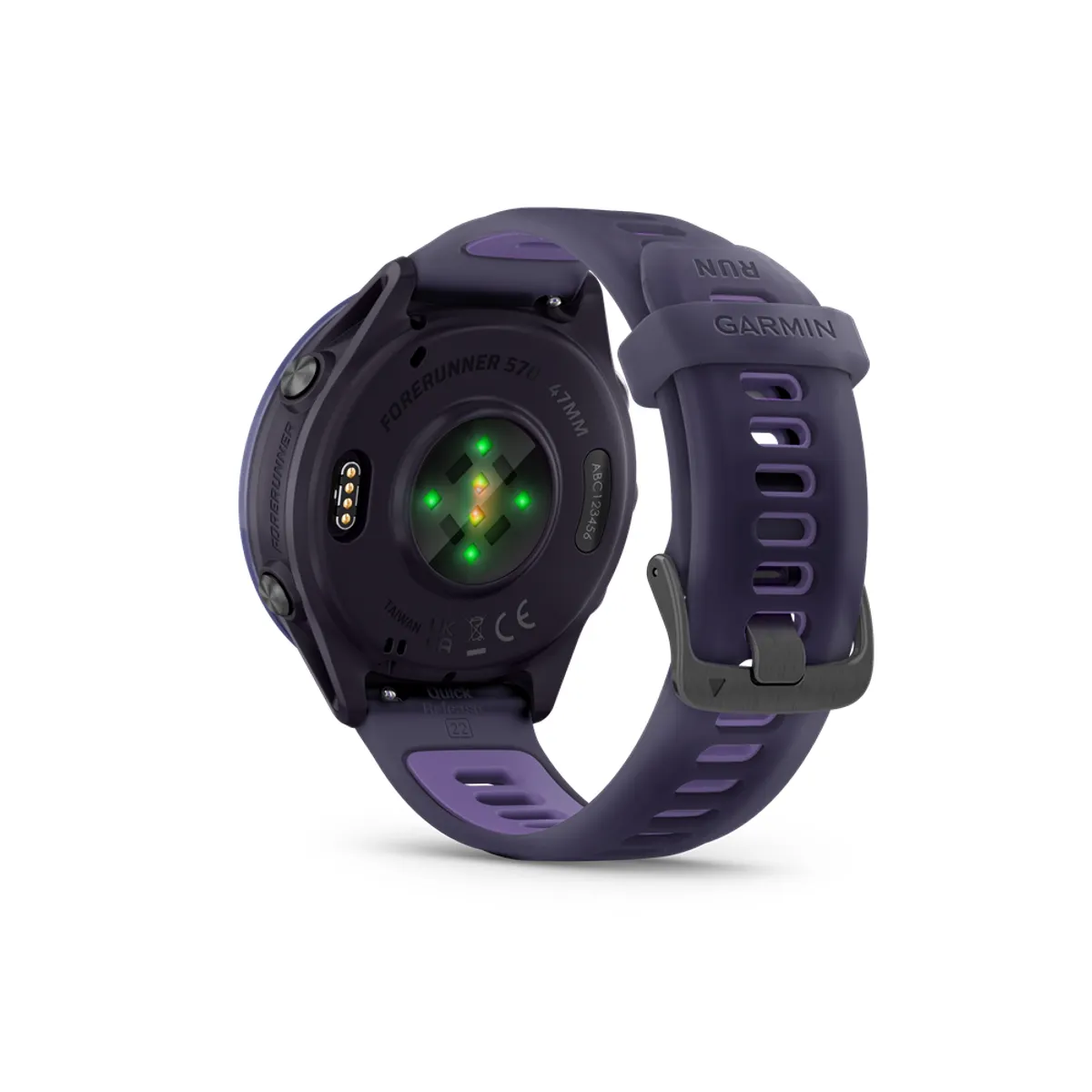 Garmin 010-02971-02 Forerunner 570 1.4" AMOLED érintőképernyő 454x454 8 GB Wi-Fi GPS szilikon ibolya #5