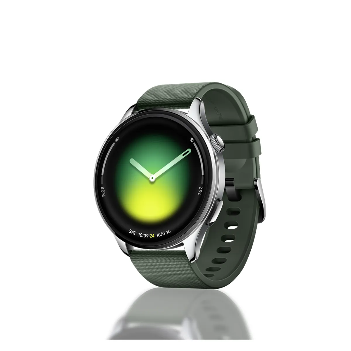 Xiaomi BHR07WPGL Watch 5 Juniper zöld szíj GPS #1