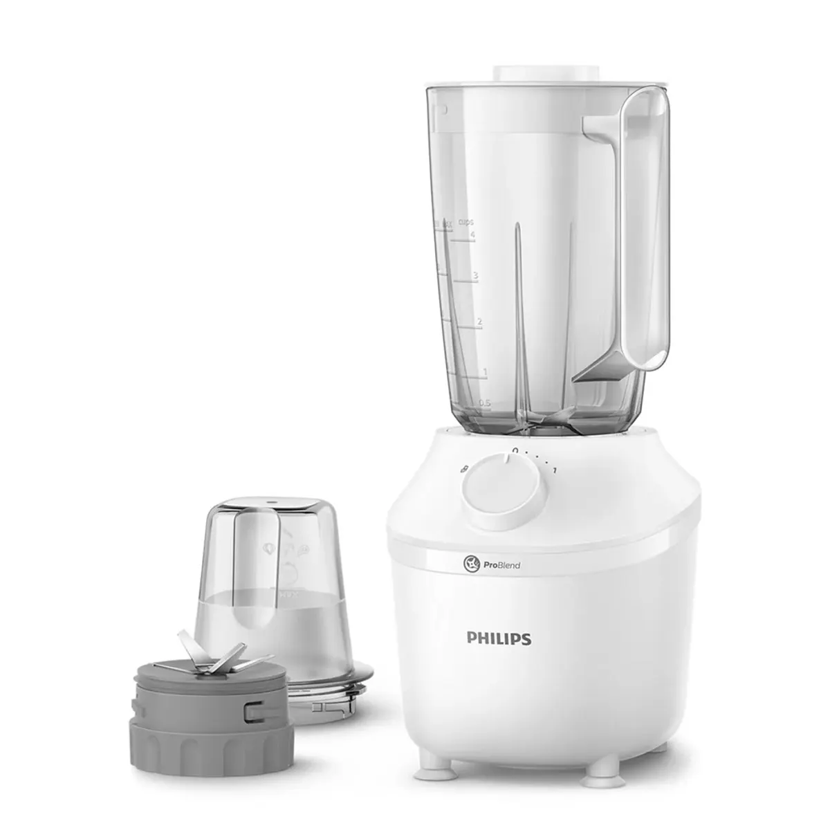 Philips HR2041/17 asztali mixer 4 fokozat 19 000 rpm 1,9 L rozsdamentes pengék #1