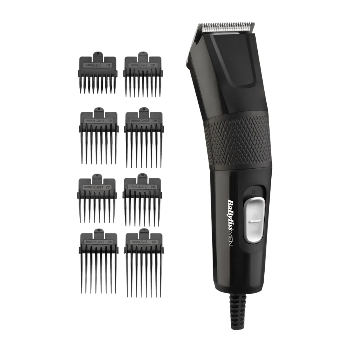 BaByliss E756E hajvágó 8 fésű 0,5-25 mm rozsdamentes acél penge AC 2 m hordtáska olaj tartozék #2
