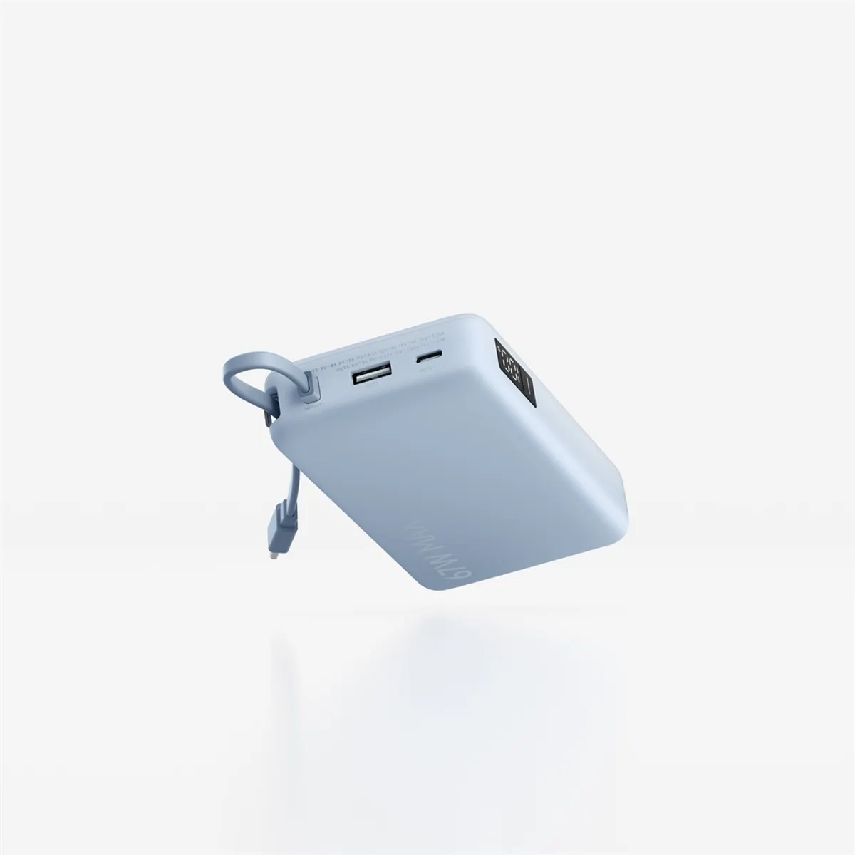Xiaomi BHR08O8GL külső akkumulátor 20000mAh 67W beépített Type-C kábel jégkék #3