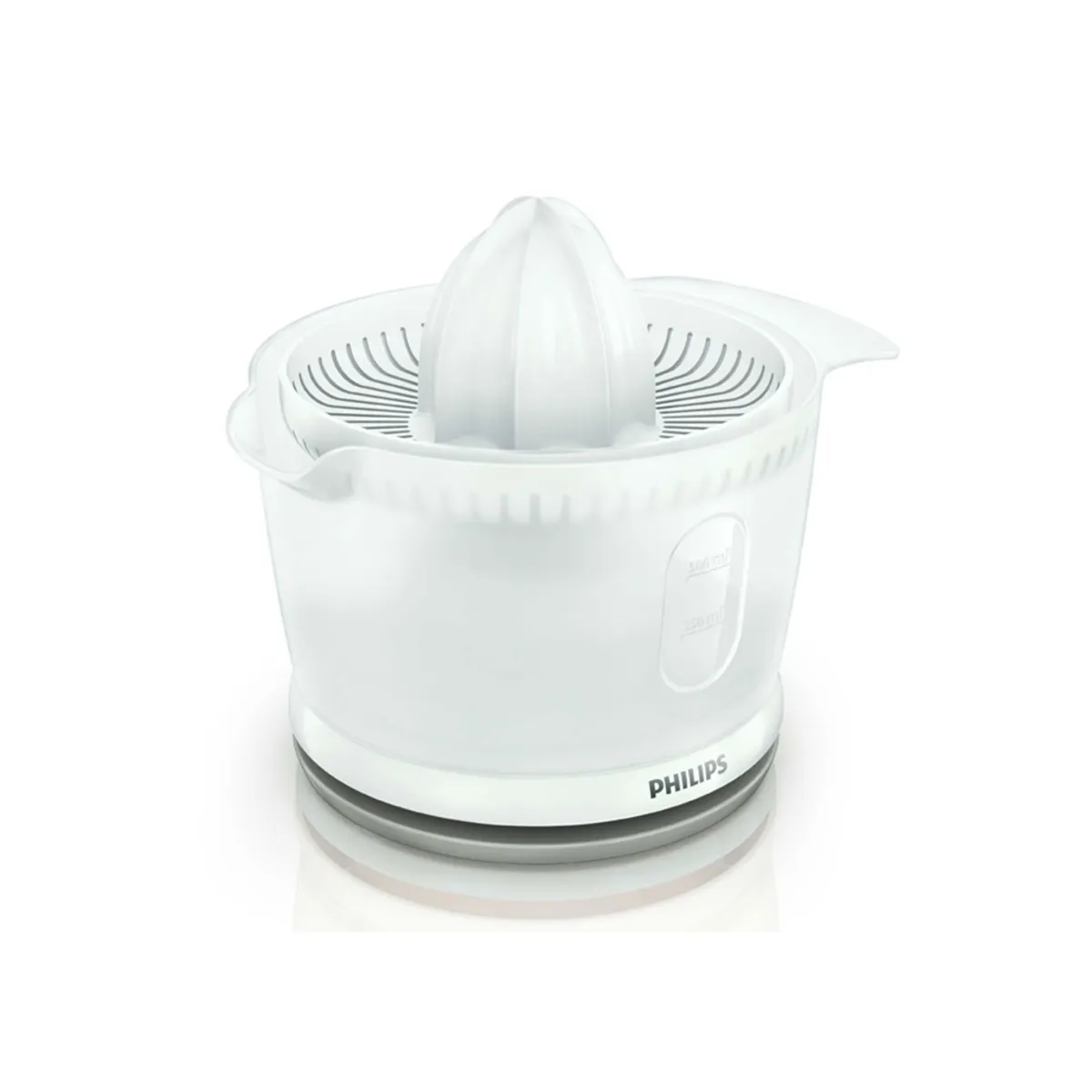 PHILIPS HR2738/00 gyümölcsfacsaró Szürke 0,5 L kanna 25 W 0,8 m vezeték automatikus be-kikapcsolás csúszásgátló lábak mosogatógépben tisztítható részek #2