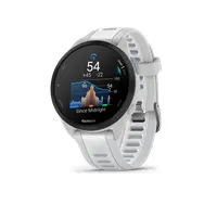 Garmin 010-02863-21 Okosóra 1,2" AMOLED GPS Galileo beépített akkumulátor vízálló 5 ATM fehér szíj #2