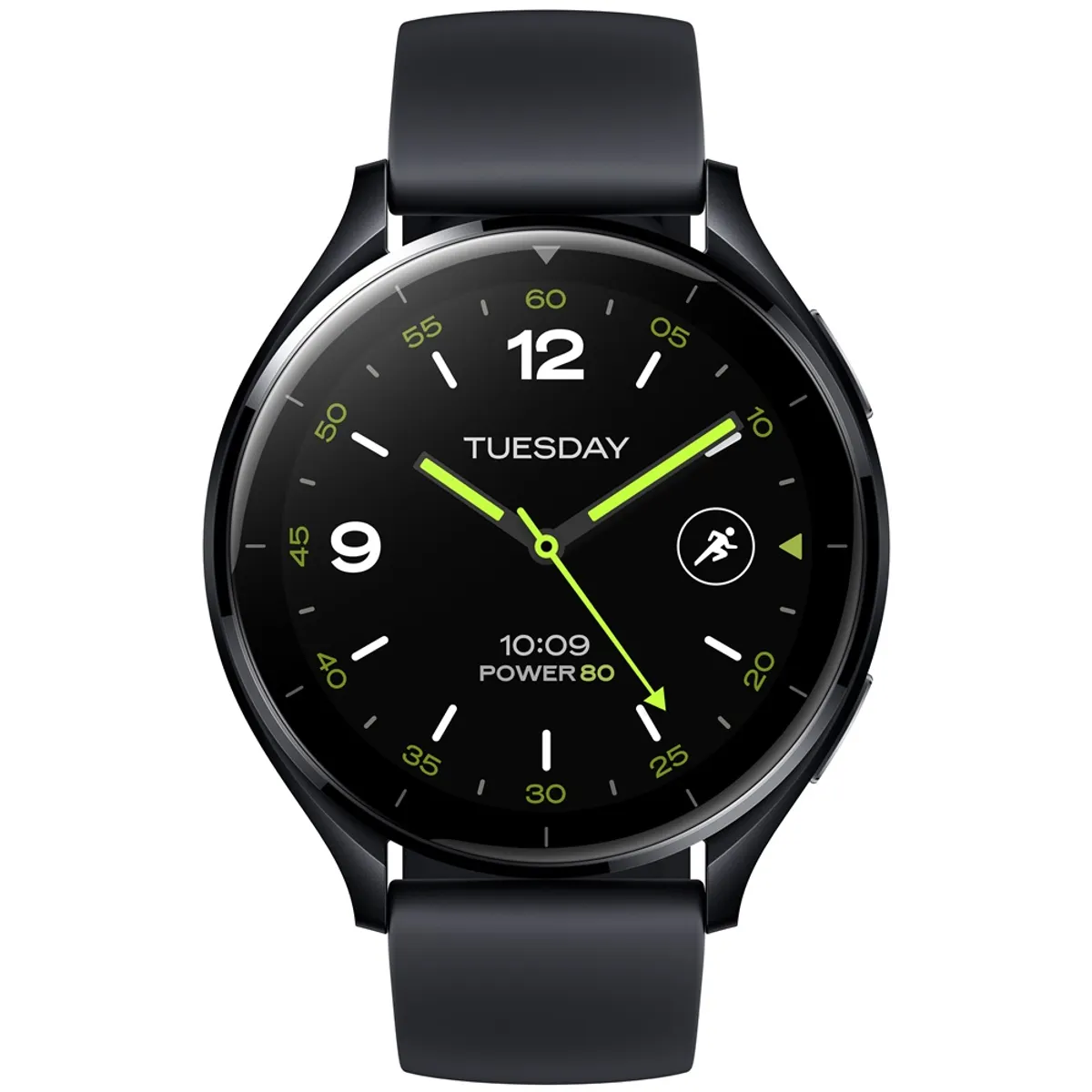 XIAOMI BHR8035GL okosóra Wear OS Qualcomm W5 Gen 1 AMOLED 1.43" kör 46 mm alumínium tok fekete TPU szíj NFC GPS Wi-Fi Bluetooth pulzus véroxigén vérnyomás #1
