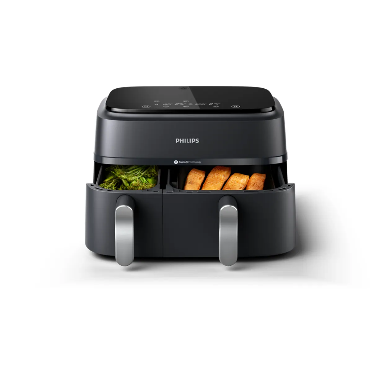 Philips NA351/00 Forrólevegős sütő Rapid Air 9 L 2 sütőkosár LED kijelző 200C #3