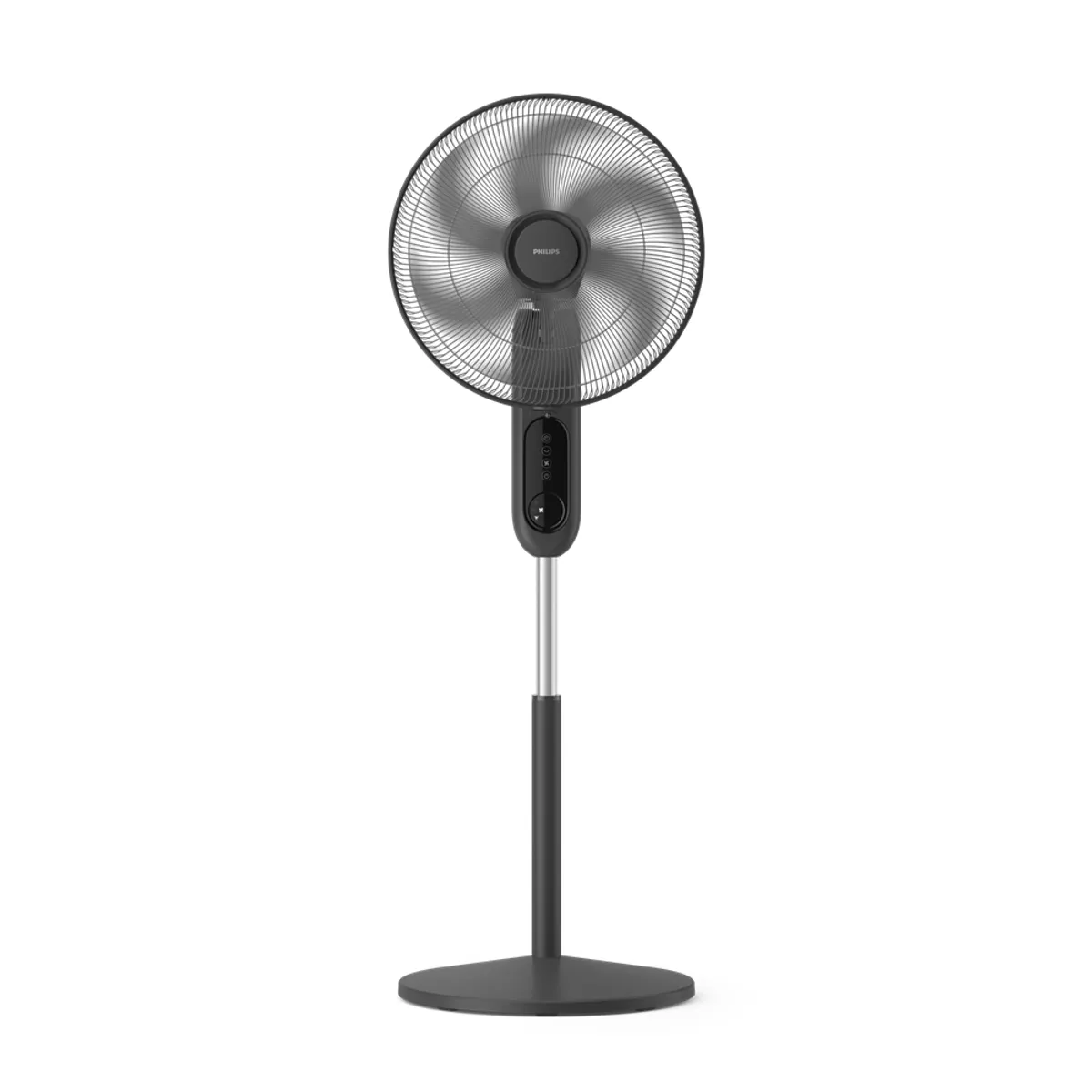 PHILIPS CX1520/01 állóventilátor fekete 3 sebesség időzítő 1-12 óra 80 fokos oszcilláció 30 fokos döntés 3330 köbméter óránként távvezérlő #1
