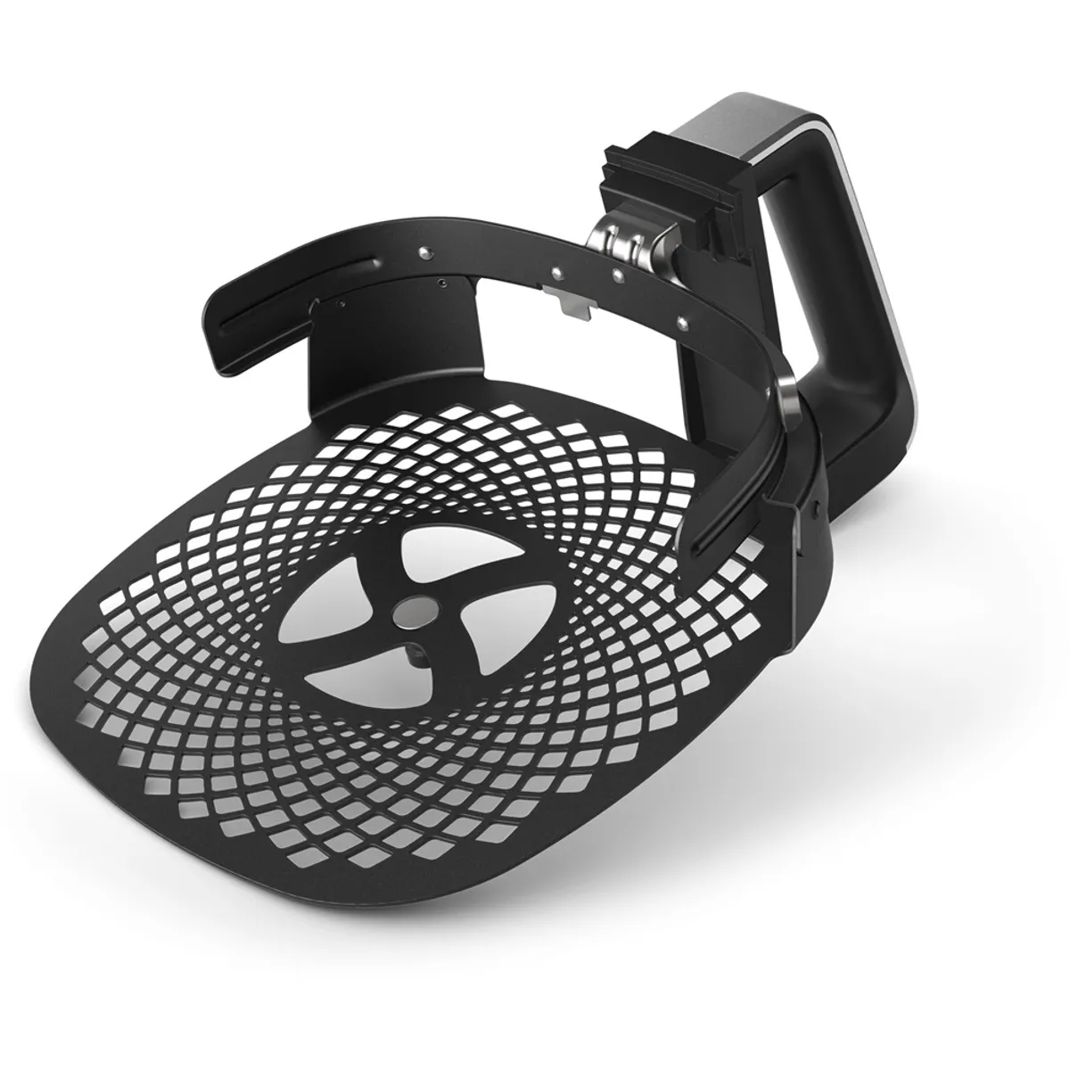 PHILIPS HD9953/00 Airfryer XXL kiegészítő készlet kompatibilitás HD963x/HD965x; pizzasütő serpenyő; receptkönyv; szürke acél; mosogatógépben mosható #1