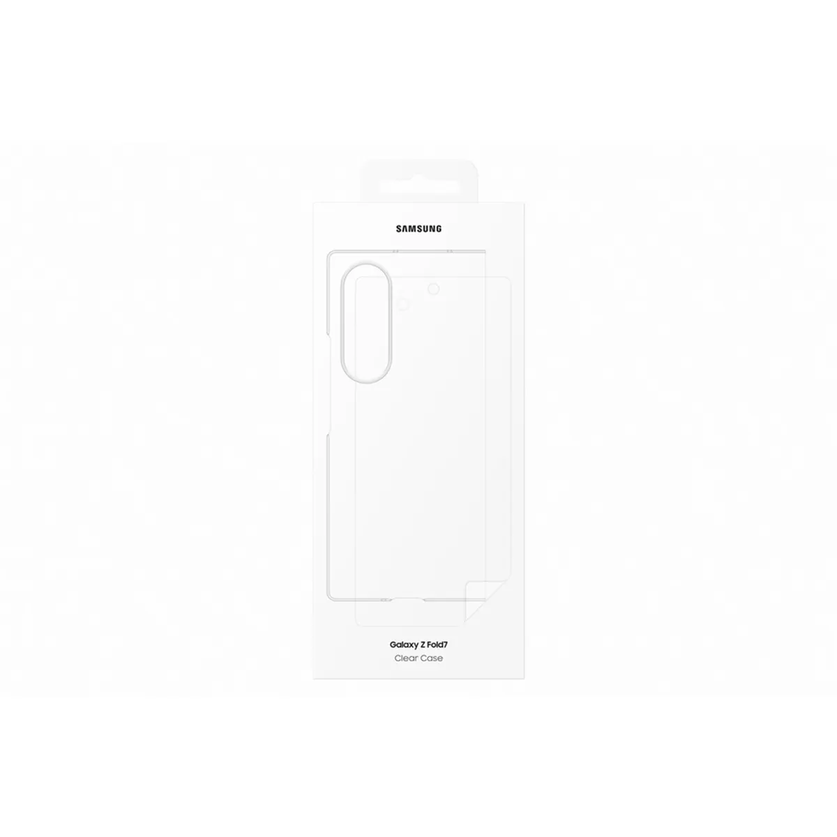 Samsung EF-AF966CTEGWW Z Fold7 tok átlátszó műanyag borító #1