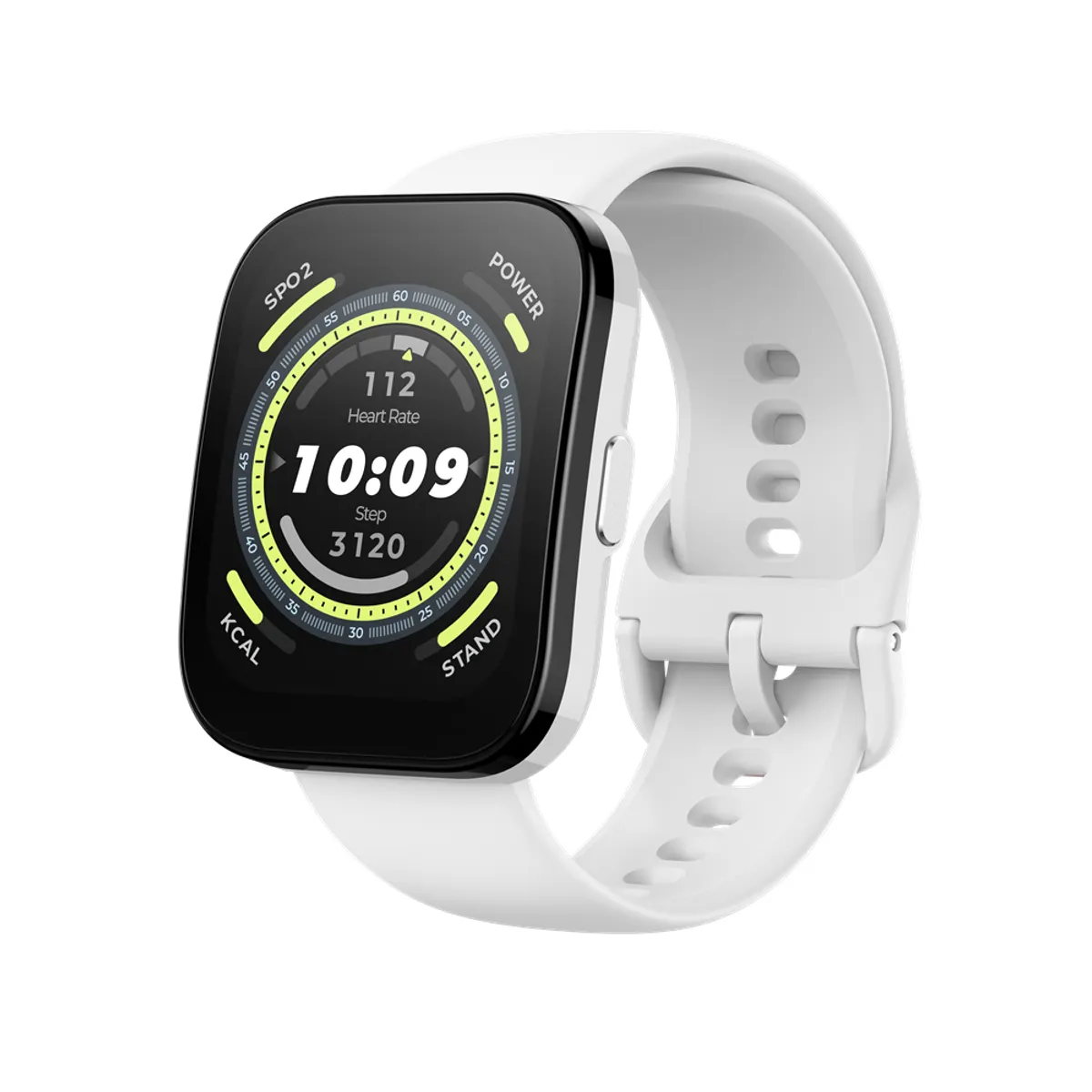 Amazfit W2215EU3N okosóra 1.91" TFT kijelző fehér szíj IP68 GPS Bluetooth 5.2 Zepp OS Alexa pulzusmérő mikrofon hangszóró #2