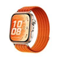 Huawei 55020HRW Watch Fit 5 Pro narancssárga nejlon szíj #9