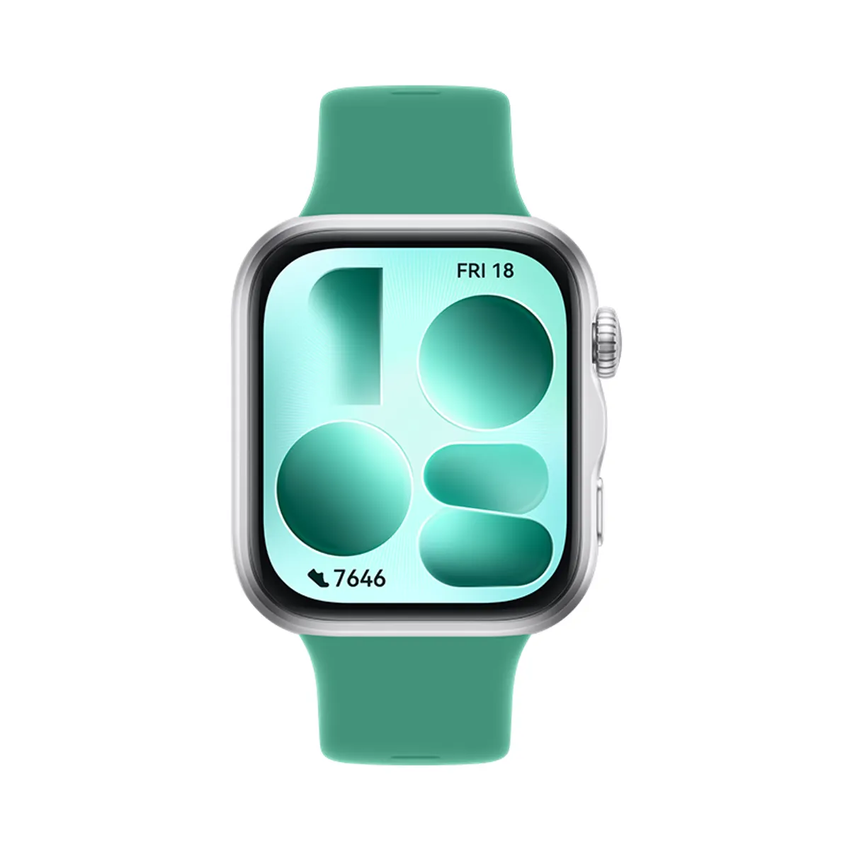 Huawei 55020HSB Watch Fit 5 világoszöld szilikon szíj GPS NFC barométer HRV TruSleep 5.0 #1