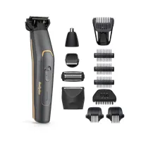BaByliss MT987E hajvágó-trimmelő akkumulátoros 70 perc működés 8 ó töltés 1-14 mm vízálló szakáll, fül, szemöldök, fej, bajusz, orr #2