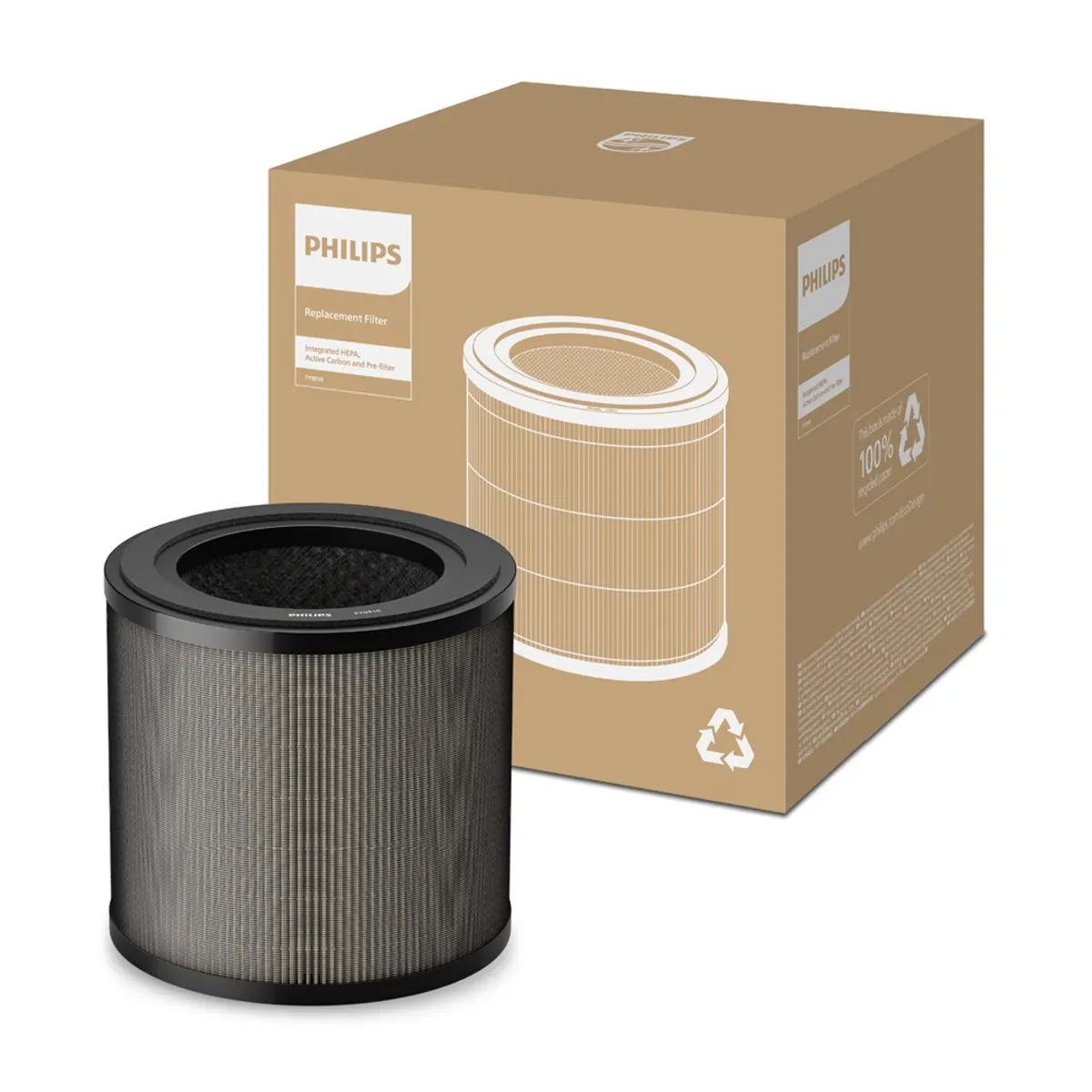 Philips FY0910/30 légtisztító szűrőbetét HEPA NanoProtect előszűrő aktív szén 99,97 12 hónap kompatibilitás AC0950, AC0951, AC0830, AC0850 #4