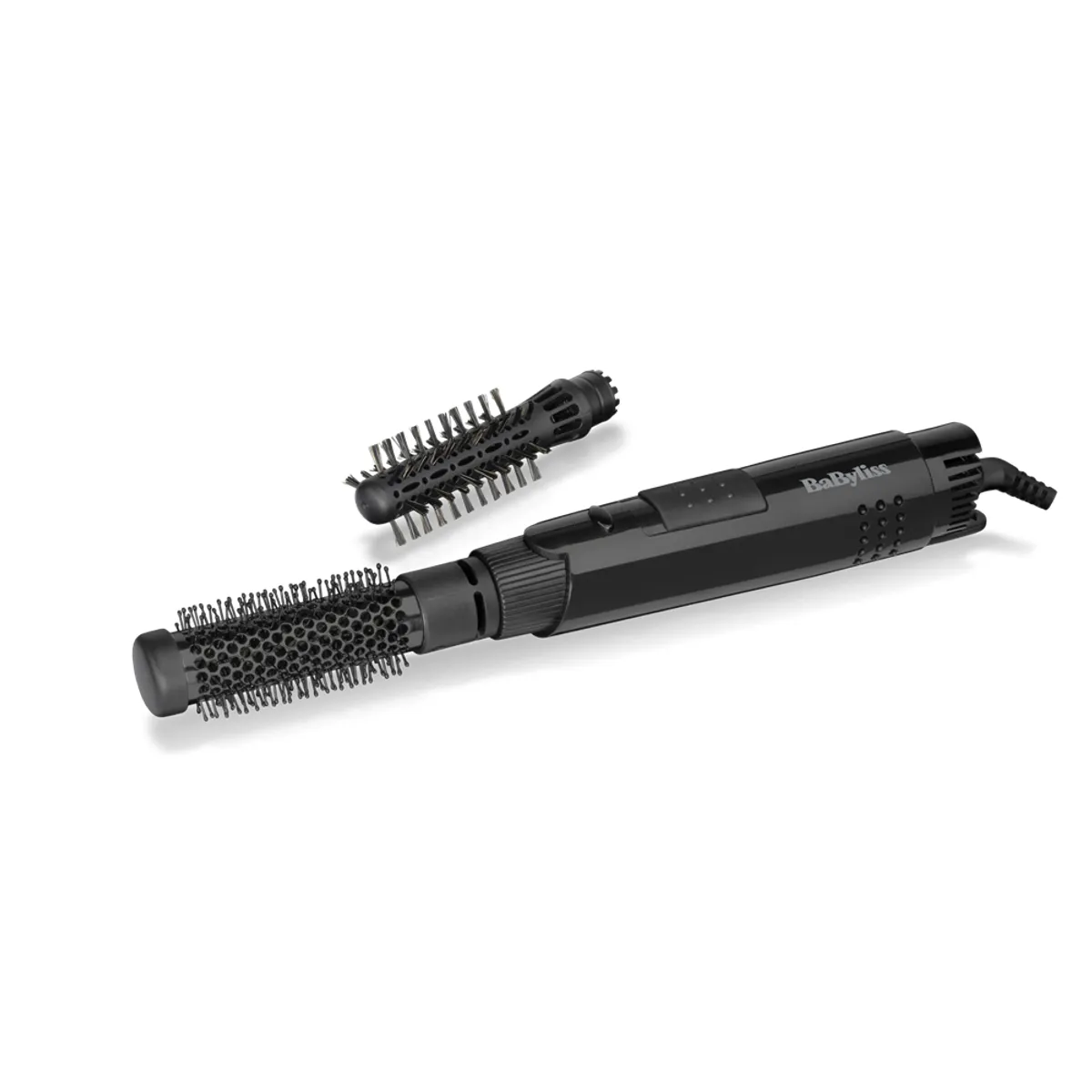 BaByliss AS86E forrólevegős hajkefe kerámia bevonat 3 hőfok elektronikus hőmérséklet szabályozás 300 W 1,8 m kábel 2 darab kefefej 25 mm 19 mm #1
