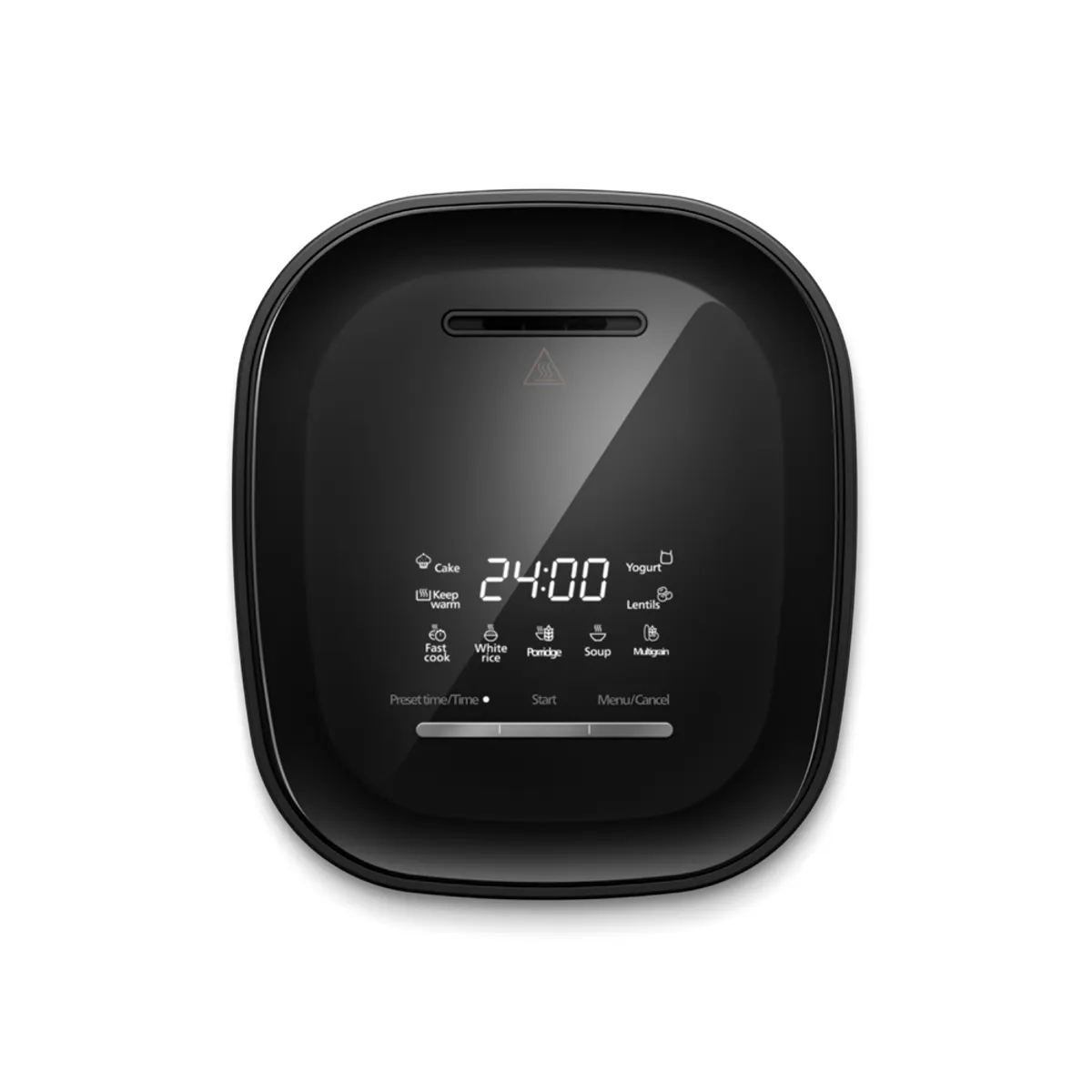 PHILIPS HD3090/80 Multifunkciós készülék 1,8 L 436 W, 8 program, beépített kijelző, hőmérséklet-szabályozás, rizs funkció, nem tapadós bevonat, fekete #5