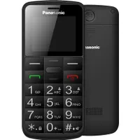 Panasonic KX-TU110EXB Funkciós telefon Dual SIM Bluetooth 900 mAh 1,77" TFT MicroSD Beépített zseblámpa Fekete #1